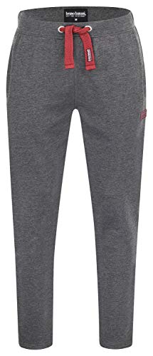 bruno banani Herren Jogginghose/Sporthose/Freizeithose, grau S von bruno banani