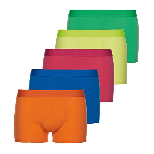 bruno banani Herren Lights Short, neon Colours, XXL (5er Pack) von bruno banani