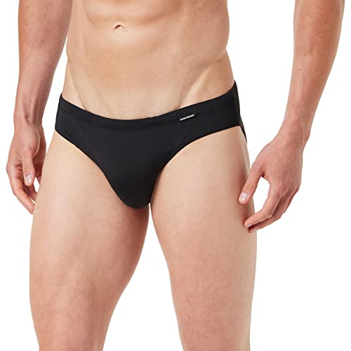 Bruno Banani Herren Mini Wave Line 2.0 Badehose, Schwarz (Schwarz 007), Large (Herstellergröße: L) von bruno banani