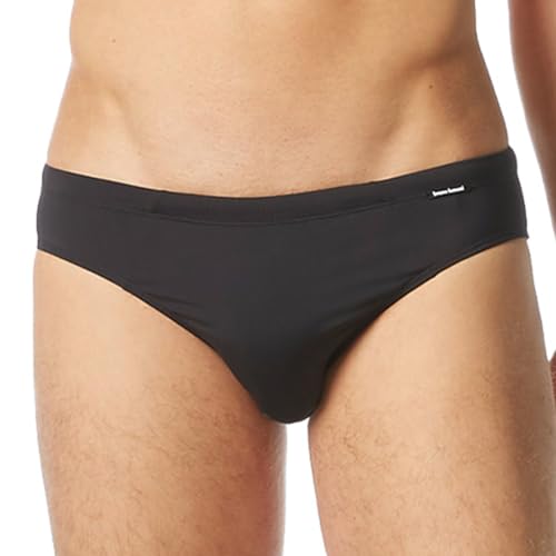 bruno banani - Wave Line 2.0 - Badehose (L Schwarz) von bruno banani