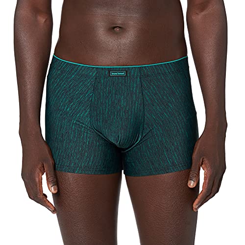 Bruno Banani Herren Predator Short, schwarz/grün Print, XL von bruno banani