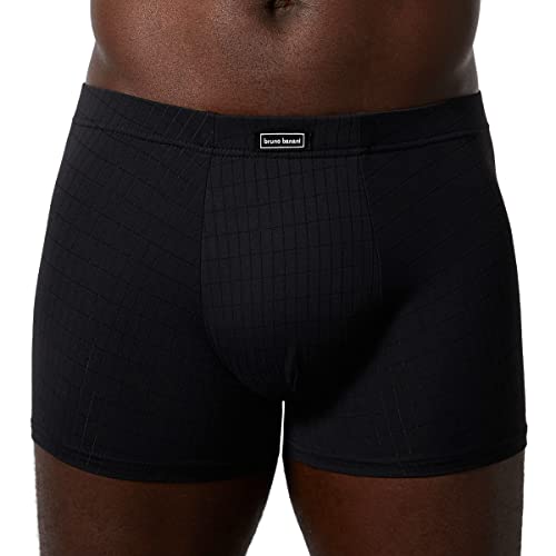 bruno banani Herren Short Check Line 2.0 Boxershorts, Schwarz (Schwarz Karo 125), Small (Herstellergröße: S) von bruno banani