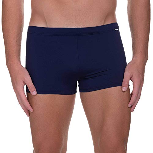 bruno banani Herren Short Wave Line 2.0 Badehose, Blau (Marine 010), Medium (Herstellergröße: M) von bruno banani