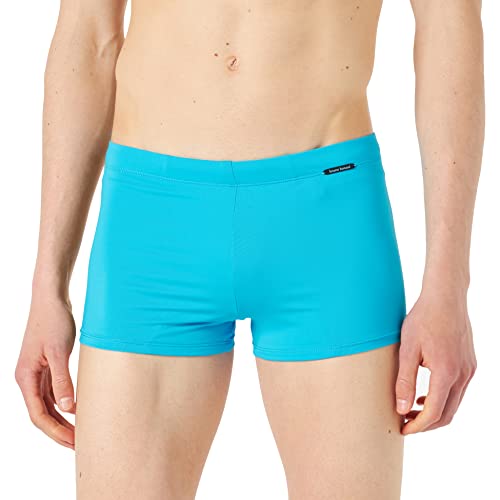 bruno banani Herren Short Wave Line 2.0 Badehose, Türkis (Türkis 225), (Herstellergröße: XX-Large) von bruno banani