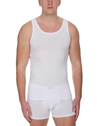 bruno banani Herren Sportshirt Infinity Unterhemd, Weiß (Weiß 001), (Herstellergröße: XX-Large) von bruno banani