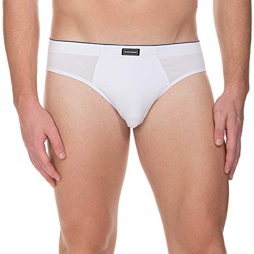 bruno banani Herren Sportslip Infinity Slip, Weiß (Weiß 001), Large (Herstellergröße: L) von bruno banani