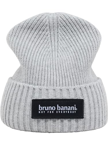 bruno banani Herren Strickmütze Schwarz OS von bruno banani