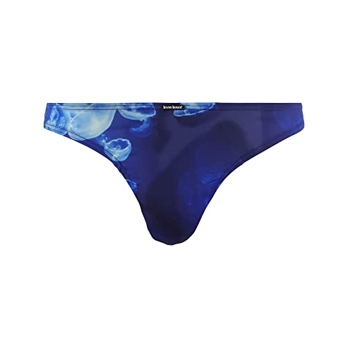 bruno banani Herren Subaqua G String, Jellyfish Print, M EU von bruno banani