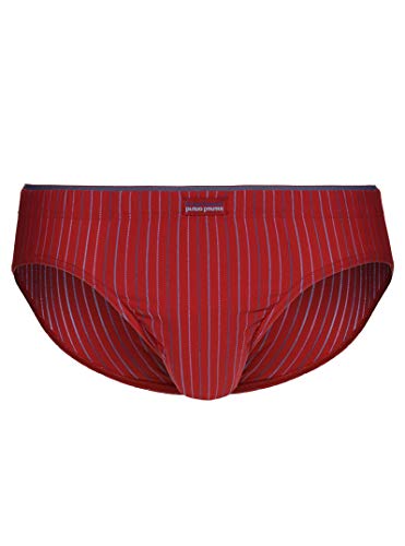 bruno banani Herren Unterhose Sportslip Arrival Rot oder Navy, BB Herren:Rot/Blau Stripes 1457, Größe-BB Herren:M/5 von bruno banani