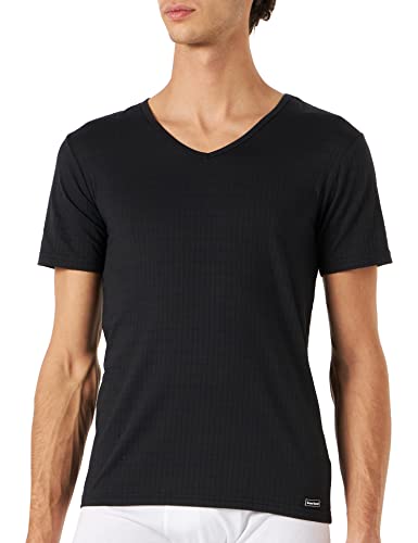 Bruno Banani Herren V-Shirt Check Line 2.0 Unterhemd, Schwarz (Schwarz Karo 125), X-Large (Herstellergröße: XL) von bruno banani