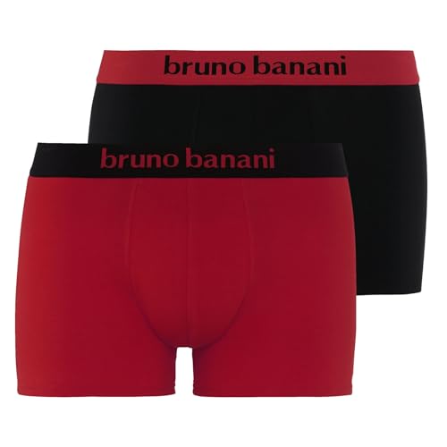 bruno banani Herrenpant Doppelpack Rot XXL von bruno banani