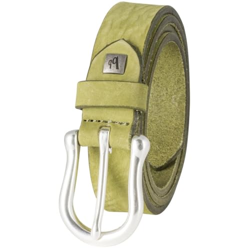 bruno banani Ledergürtel Damen Vollrind Nubukleder hellgrün, Größe/Size:95, Farbe/Color:grün bruno banani Ledergürtel Damen Vollrind Nubukleder hellgrün, Größe/Size:95, Farbe/Color:grün von bruno banani