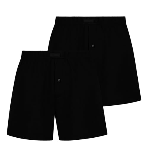 bruno banani Loose Fit Boxershorts 2er Pack schwarz-schwarz XL bruno banani Loose Fit Boxershorts 2er Pack schwarz-schwarz XL von bruno banani