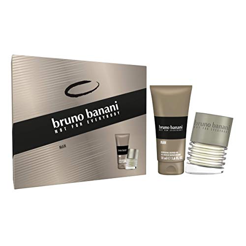 bruno banani Man Premium Geschenkset – Belebendes Eau de Toilette und Duschgel mit aromatisch-orientalischem Duft – Für den modernen Mann – 1 x 30 ml & 1 x 50 ml von bruno banani