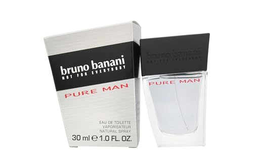 bruno banani Pure Man Eau de Toilette Natural Spray, 30 ml von bruno banani