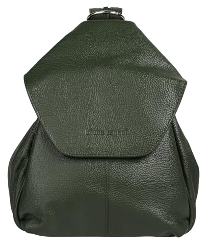 bruno banani Rucksack Echt Leder Damen | geräumiger Shopper und City-Rucksack | 022130 von bruno banani