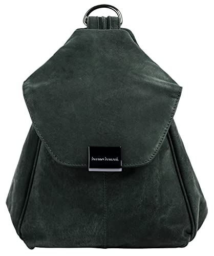 bruno banani Rucksack Echt Leder grün Damen - 021157 von bruno banani