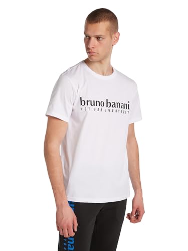 bruno banani Shirt mit Rundhalsausschnitt Weiß 3XL von bruno banani