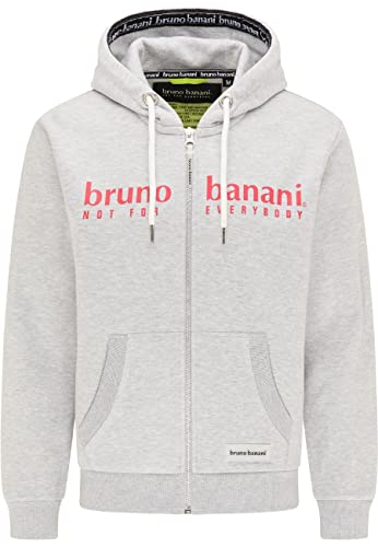 bruno banani Sweatjacke Grau/Melange XL von bruno banani