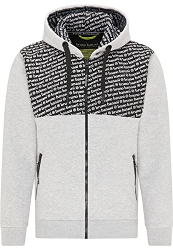 bruno banani Sweatjacke Grau/Melange XL von bruno banani