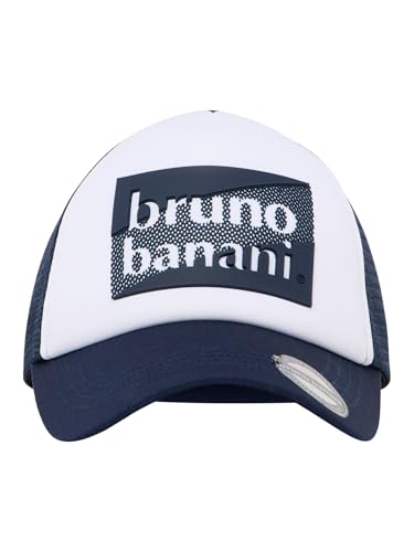 bruno banani Unisex Truckercap mit wattierter Front Navy OS von bruno banani