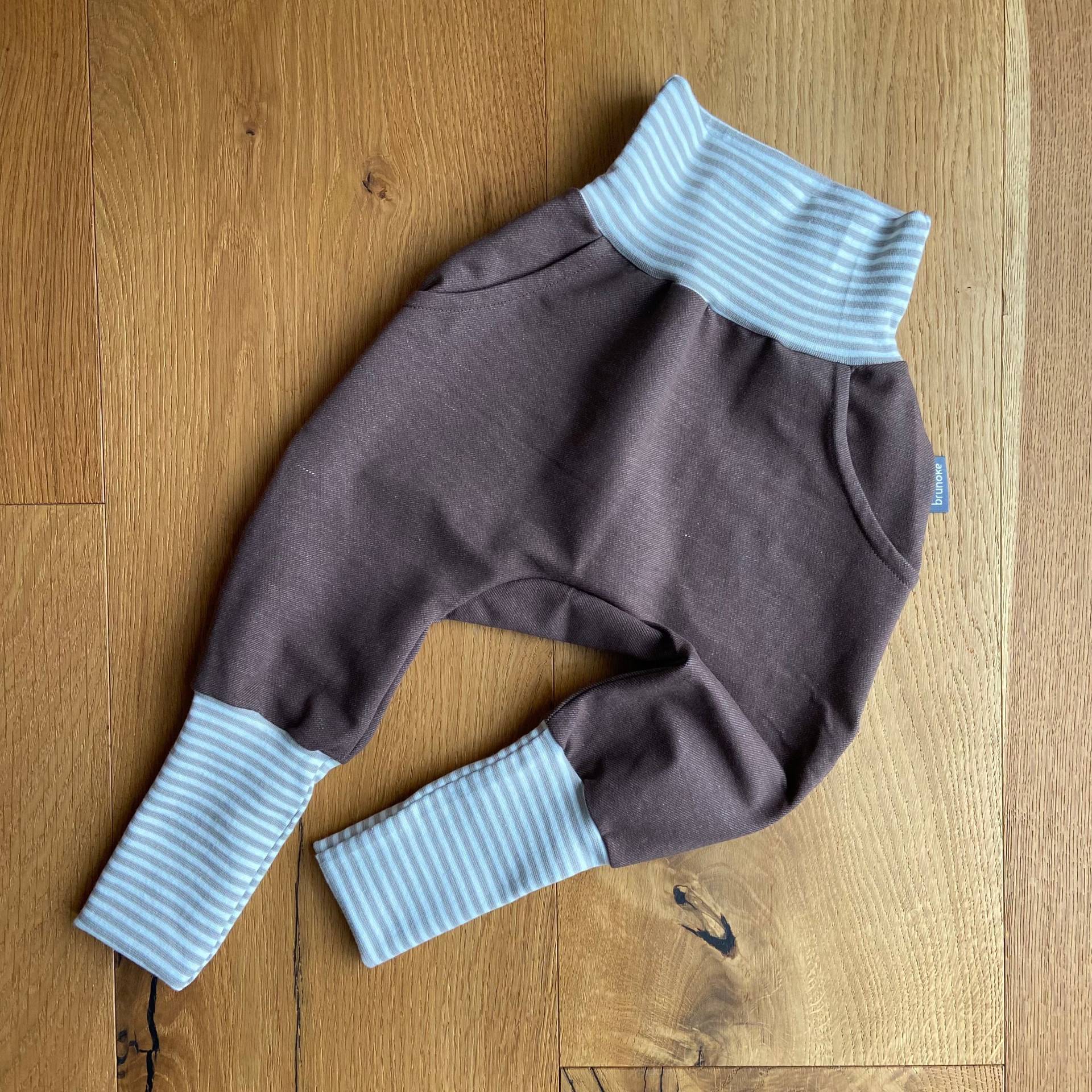 Knickerbocker Aus Jeans-Jersey, Mit Taschen, Hose Kinder, Jeans, Babyhose, Frühling, Junge, Mädchen, Kinderkleidung von brunoke