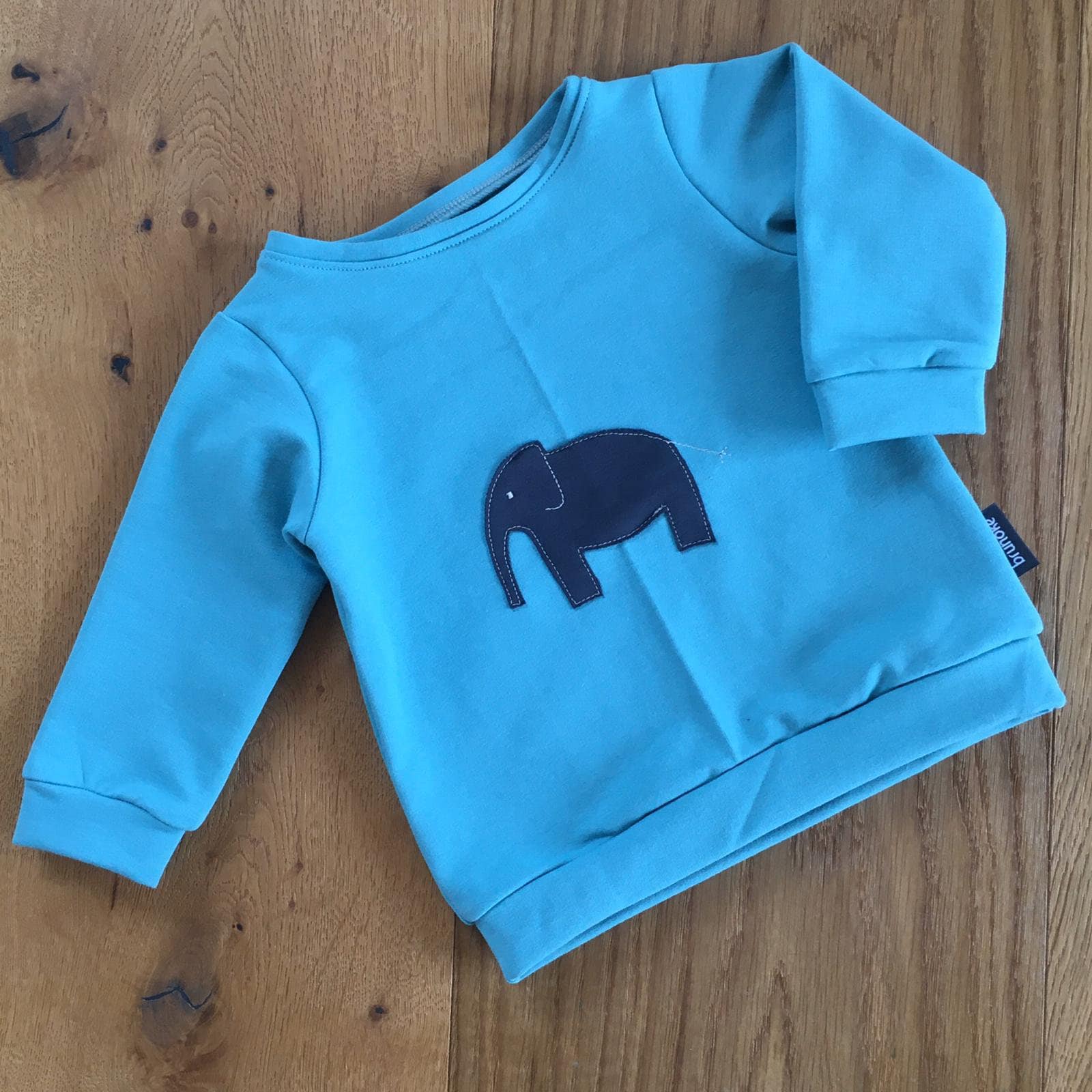 Sweatshirt Mit Elefant, Pullover Kinder, Pullover, Sweatshirt, Junge, Mädchen, Kind von brunoke