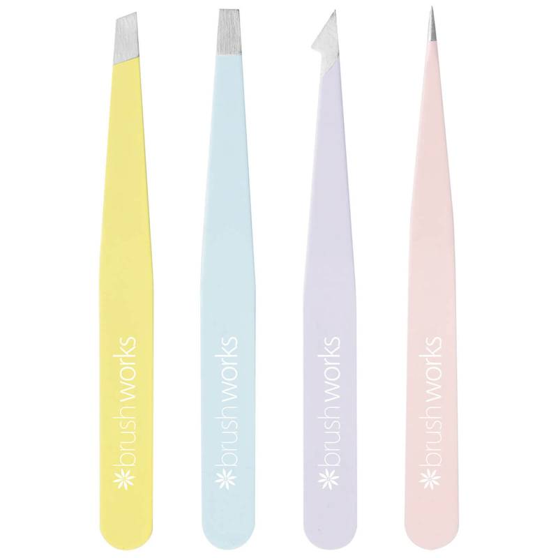 brushworks HD Kombination Pinzetten-Set – Gemischt von brushworks