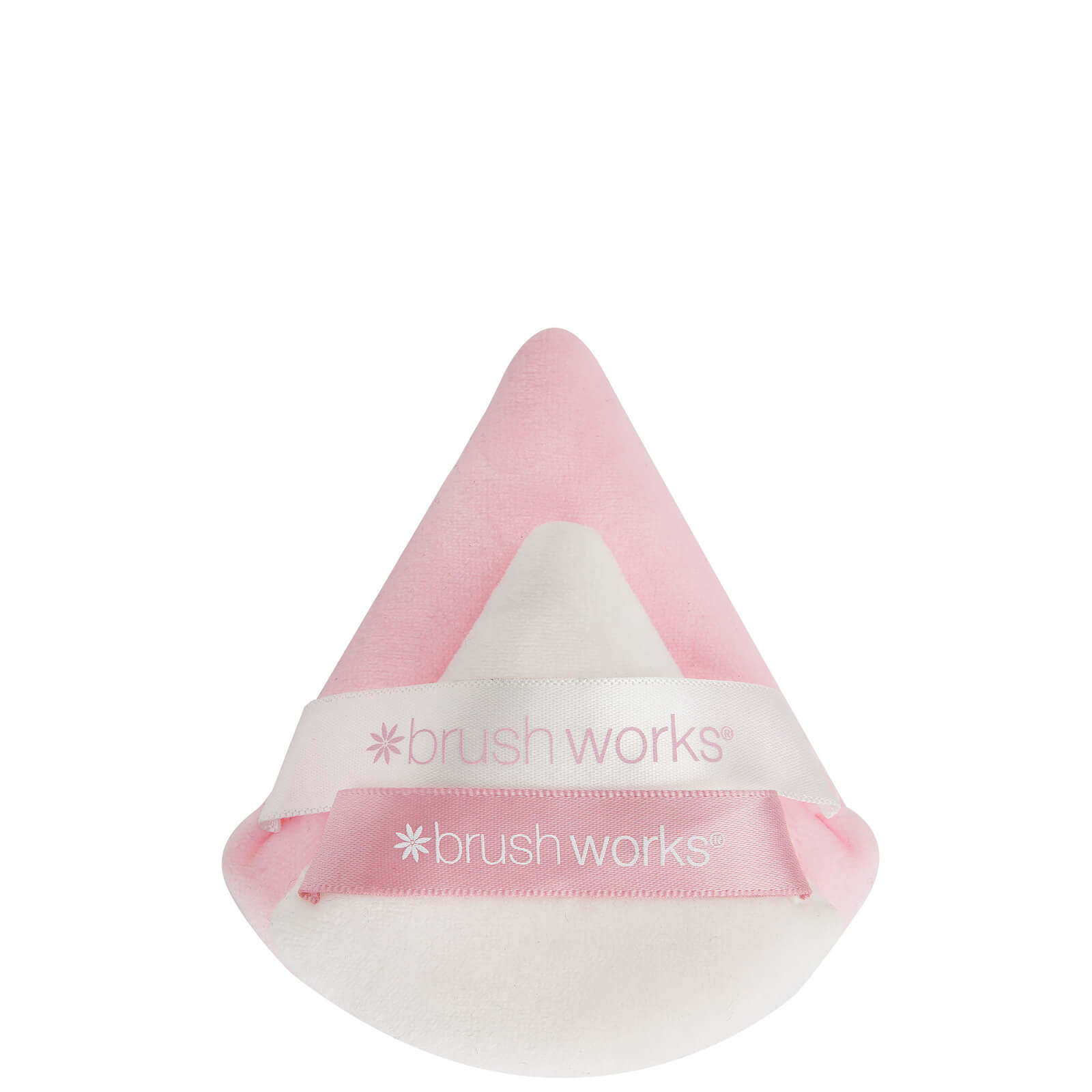 brushworks Triangle Powder Puff Duo von brushworks