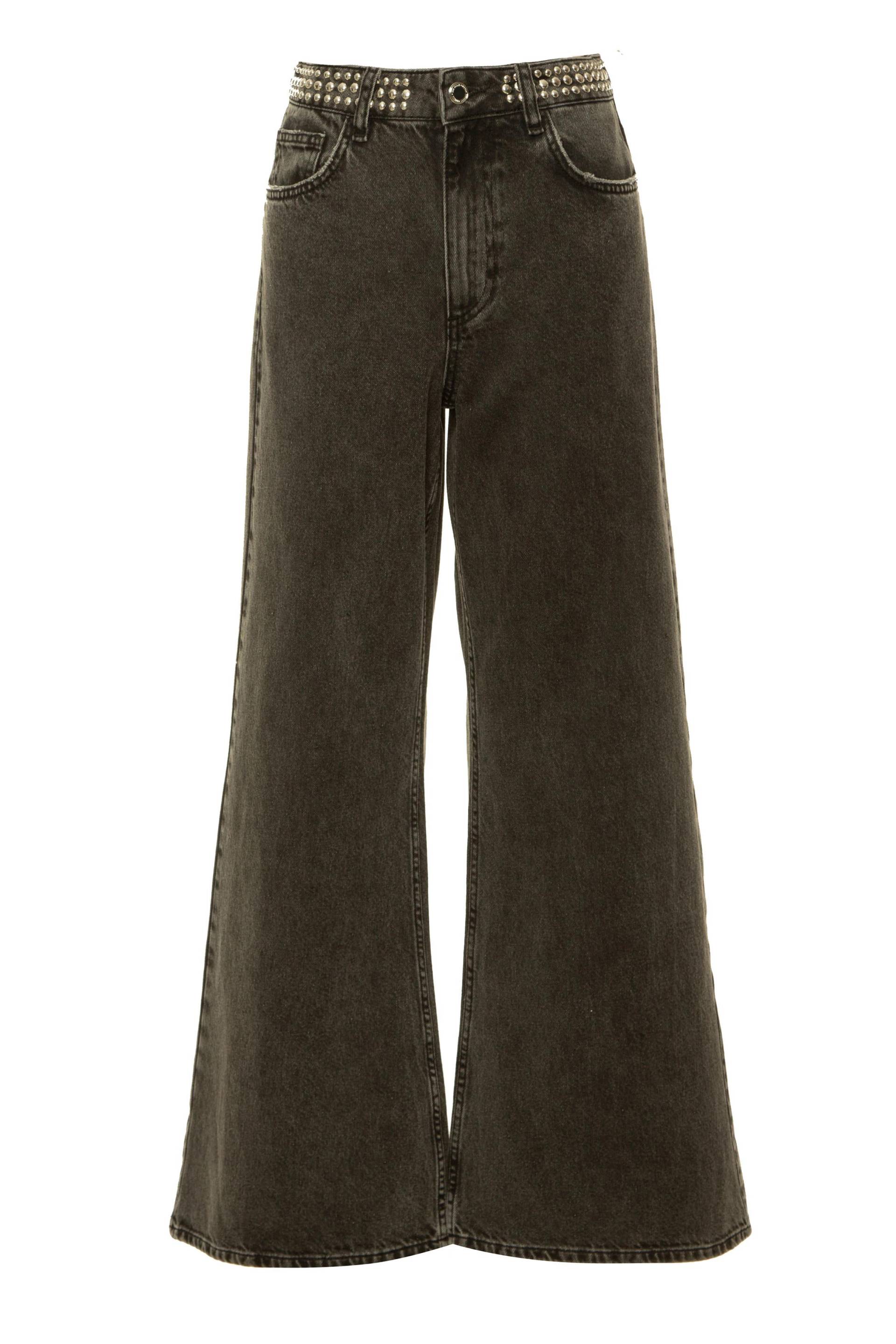 bsb - Jeans mit weitem Bein - Kalia grau - Gr. - XS von bsb