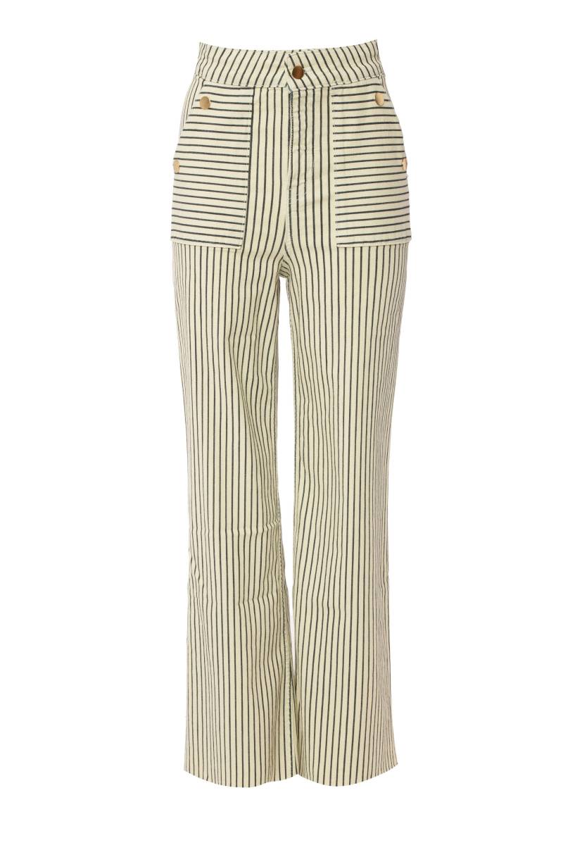 bsb - Kea Marine Flare jeans beige - Gr. - L von bsb