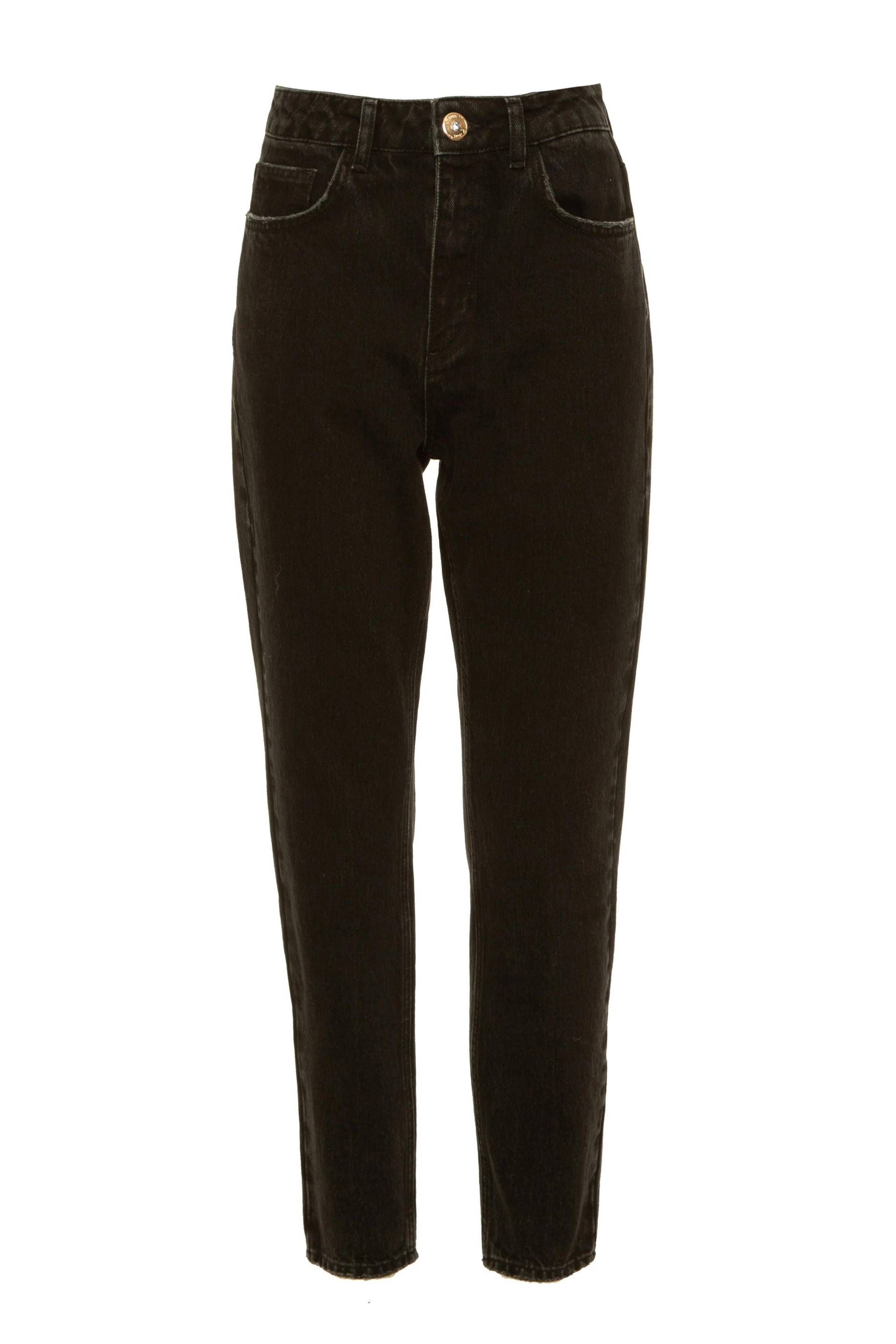 bsb - Mom jeans schwarz - Gr. - L von bsb