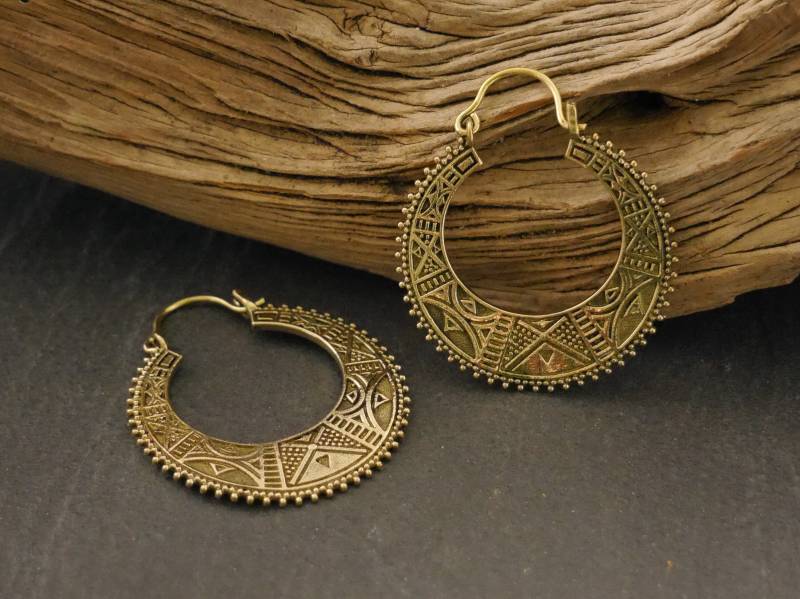 Creolen Aus Messing von bsmasala