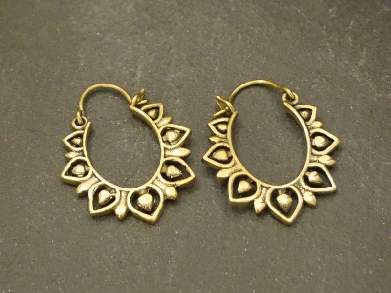 Ohrringe Messing von bsmasala