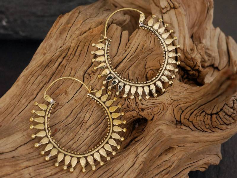 Ohrringe Messing von bsmasala