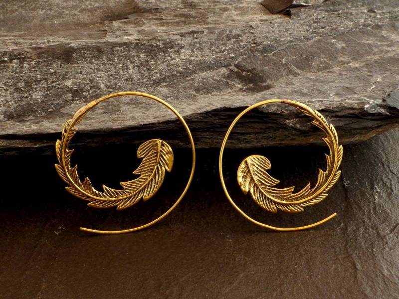 Ohrringe Messing von bsmasala