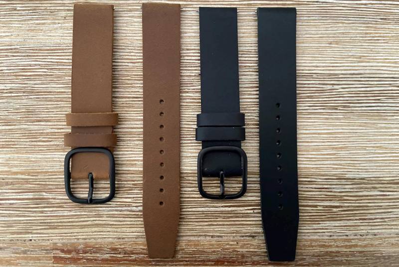Echtleder-Armband 18 Mm Und 20 Mit Schnellverschluss Echtleder-Armband 18 Mm Und 20 Mit Schnellverschluss von buKoShop