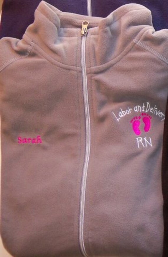 Grauen Custom Krankenschwester Fleece Full Zip Jacke Arbeit Lieferung Nicu Er Grauen Custom Krankenschwester Fleece Full Zip Jacke Arbeit Lieferung Nicu Er von bubblesemb