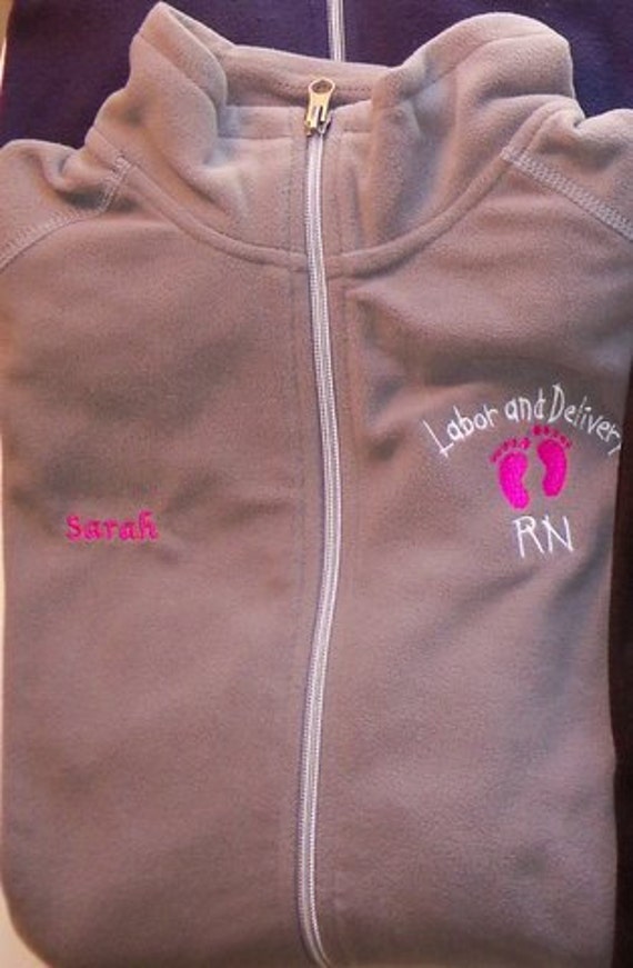Grauen Custom Krankenschwester Fleece Full Zip Jacke Arbeit Lieferung Nicu Er Grauen Custom Krankenschwester Fleece Full Zip Jacke Arbeit Lieferung Nicu Er von bubblesemb