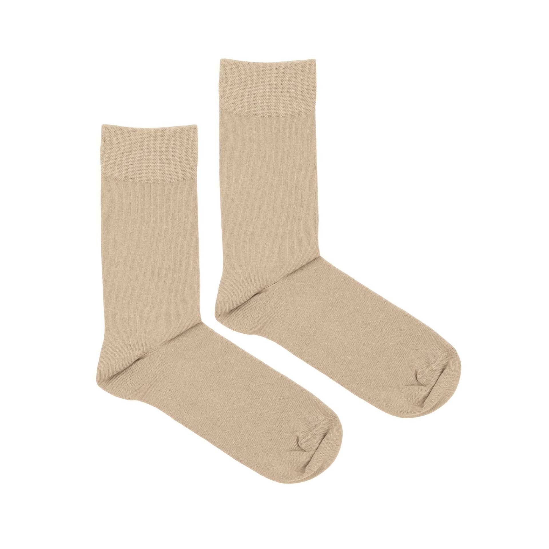 Beige Herren Kleid Socken/Tan Baumwolle Socken, Feste Formale Erwachsene Crew Hochzeit Bräutigam Trauzeugen Geschenk, Bunte von bubibubities