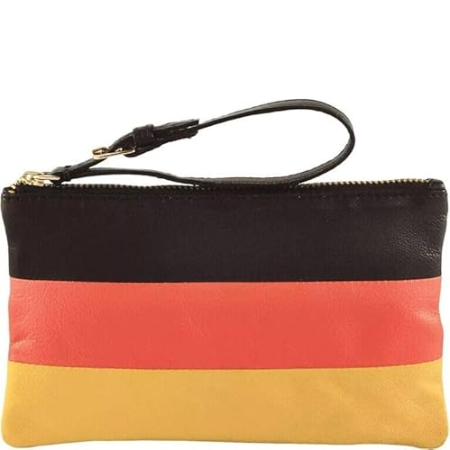 buddyboys - Germany Deutschland Flag Designer Lederarmband Geldbörse Portemonnaie Edel echtes Leder - 18 x 11 cm von buddyboys