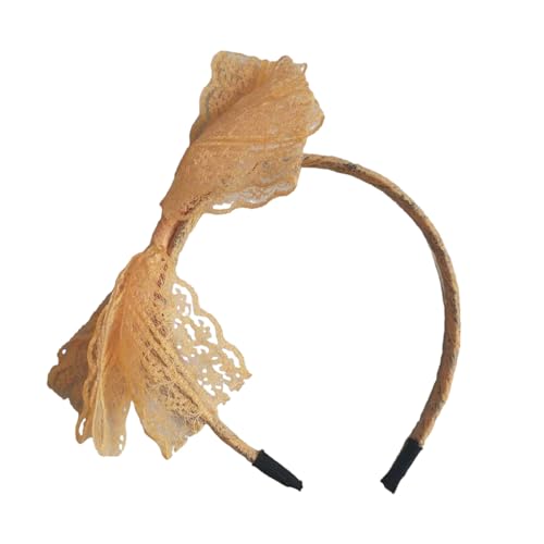 budiniao Spitzenbogen Stirnband mit breiter Krempe, Retro Haarband, Schmuck, Kostüm, Elegante Cosplay Dekorationen, Weihnachten, Mutter, Teenager, Geben Sie 9 EIN von budiniao
