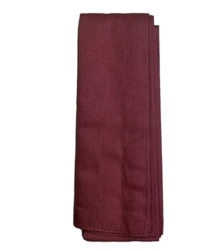 Iaido Obi First Class, 400 x 8cm (Weinrot/Bordeaux rot) von Budodrake
