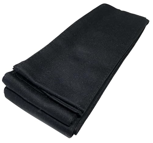 budodrake Iaido Obi First Class, 400 x 8cm (schwarz) von budodrake
