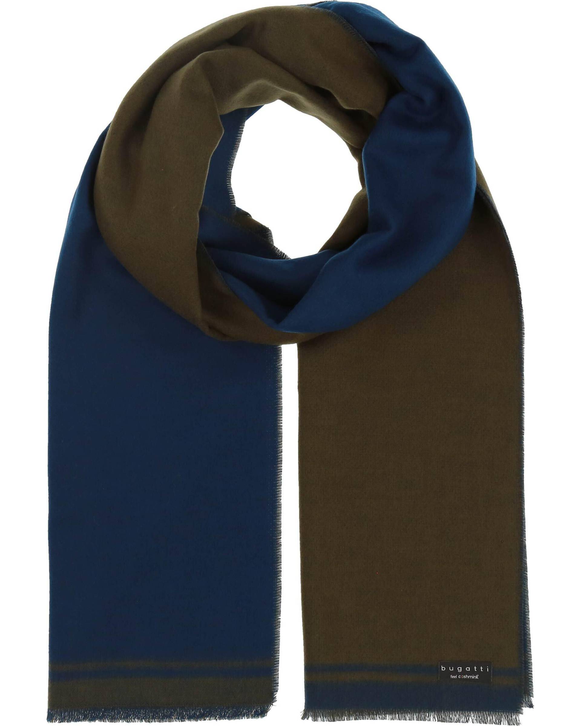 Schal Polyacryl Schal dark olive - Gr. - OS von bugatti mens headwear & scarves