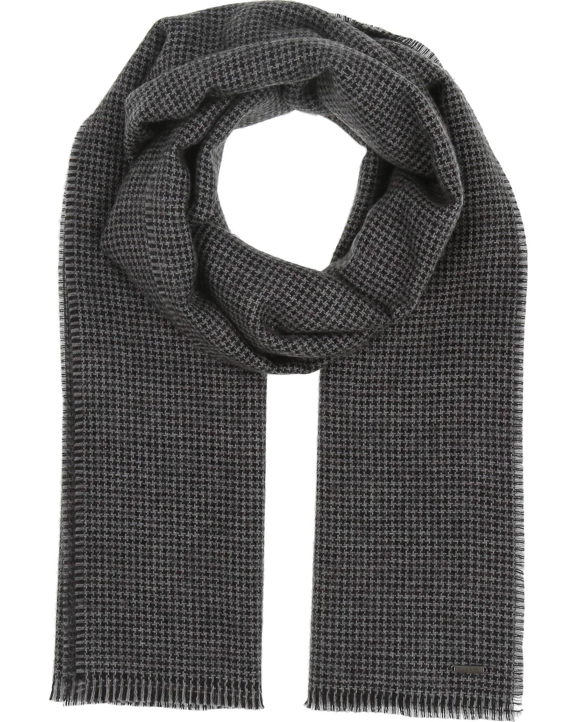 Schal Wollschal black - Gr. - OS von bugatti mens headwear & scarves