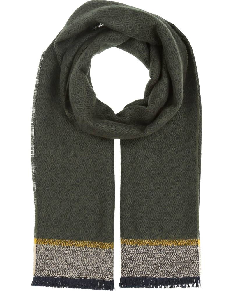 Schal Wollschal dark olive - Gr. - OS von bugatti mens headwear & scarves