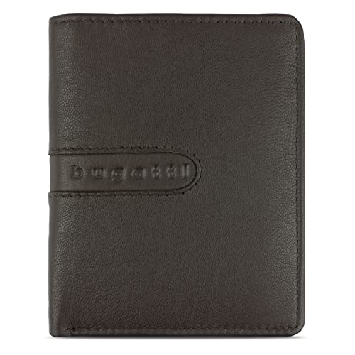 bugatti Bomba Upright Wallet with Flap Brown von bugatti