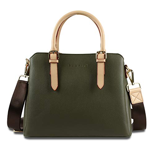 bugatti Ella Handtasche Damen M - Frauen Tasche, Damenhandtasche in olive von bugatti