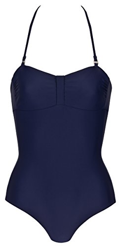 bugatti® Damen Badeanzug/Einteiler in Marineblau, in Größe 40 von bugatti
